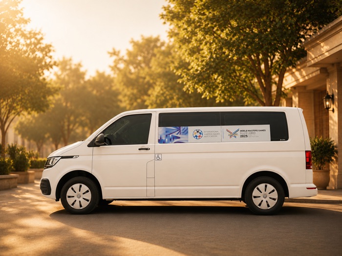 福斯T6.1無障礙廂型車,輪椅電動輪椅接送適用